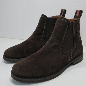 G. H. Bass & Co. Suede Leather Chelsea Casual Dress Boots Men's Footwear 10.5 D